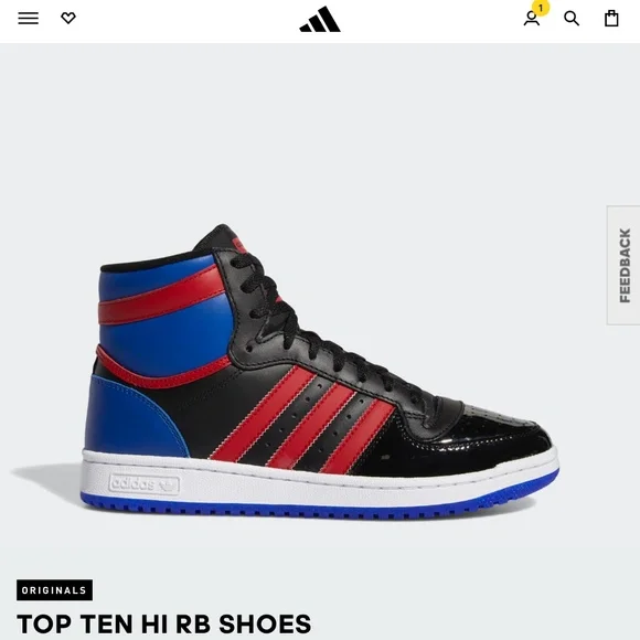 adidas Originals Shoes Adidas Top Ten Hi Rb 25 Shoes